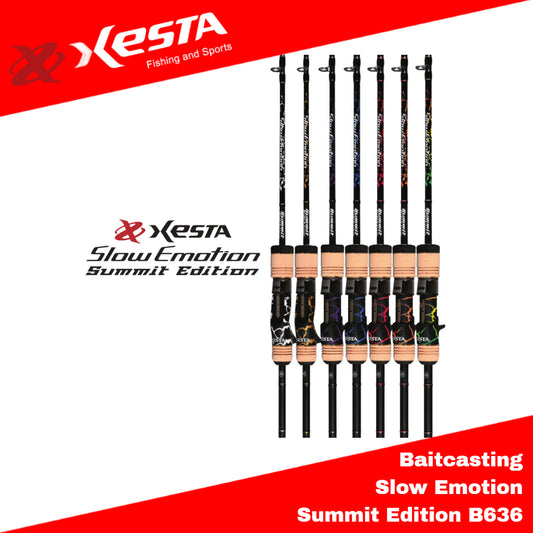 Joran Xesta Baitcast Slow Emotion Summit Edition B636