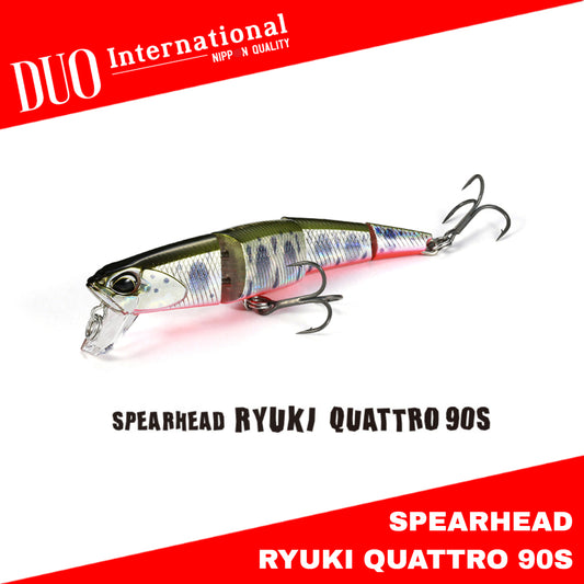 Duo Spearhead Ryuki Quattro 90S Sinking Lure 90mm 14grams