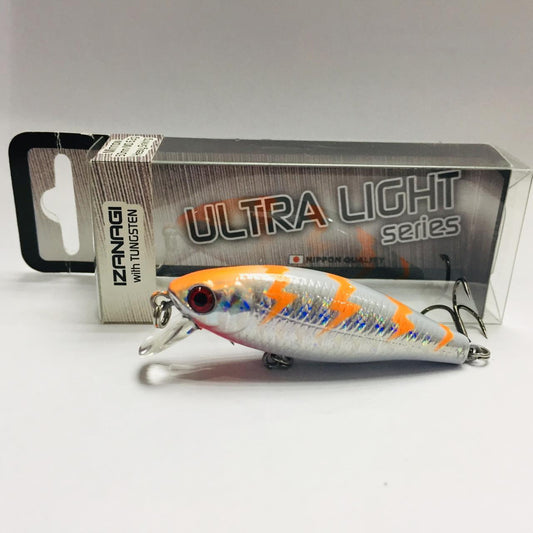 Tomigo Izanagi Dengan Tungsten Minnow 50 mm 6,5 gram Gigo Perak