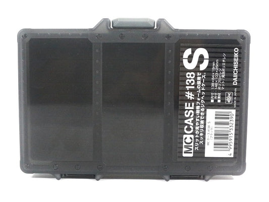 Daiichi 33239 MC Case 138S Kotak Busa Celah 146 x 103 x 25 mm Hitam 2390