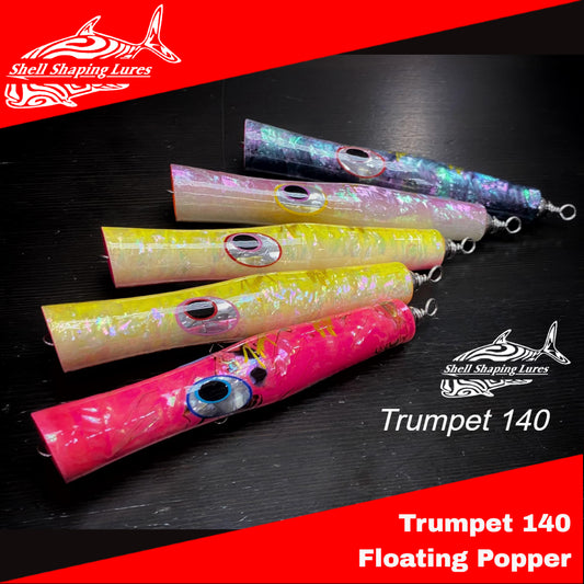 Shell Shaping Trumpet 140 Floating Popper 30g 140mm