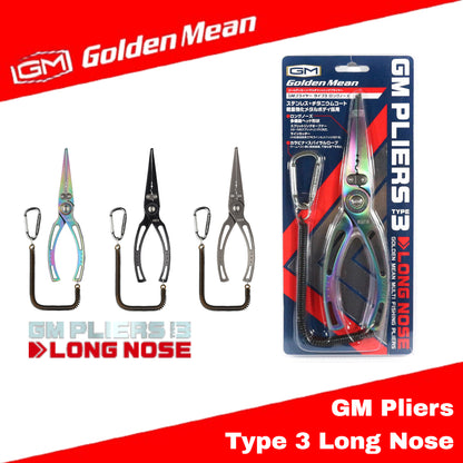 Golden Mean GM Pliers Type 3 Long Nose