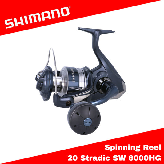 Gulungan Pemintal Shimano 20 Stradic SW 8000HG