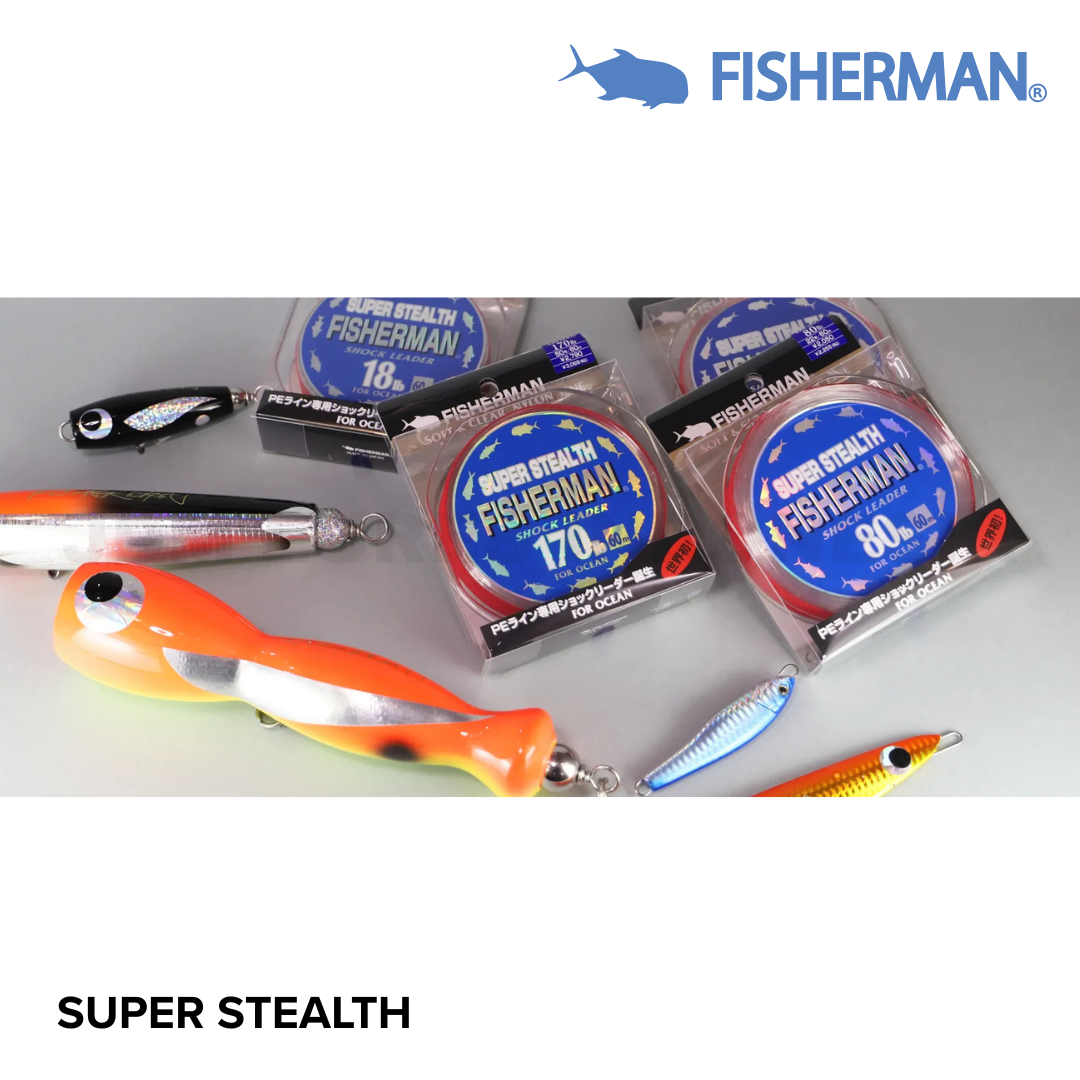 Tali Kekang Nilon Super Stealth Fisherman 60m
