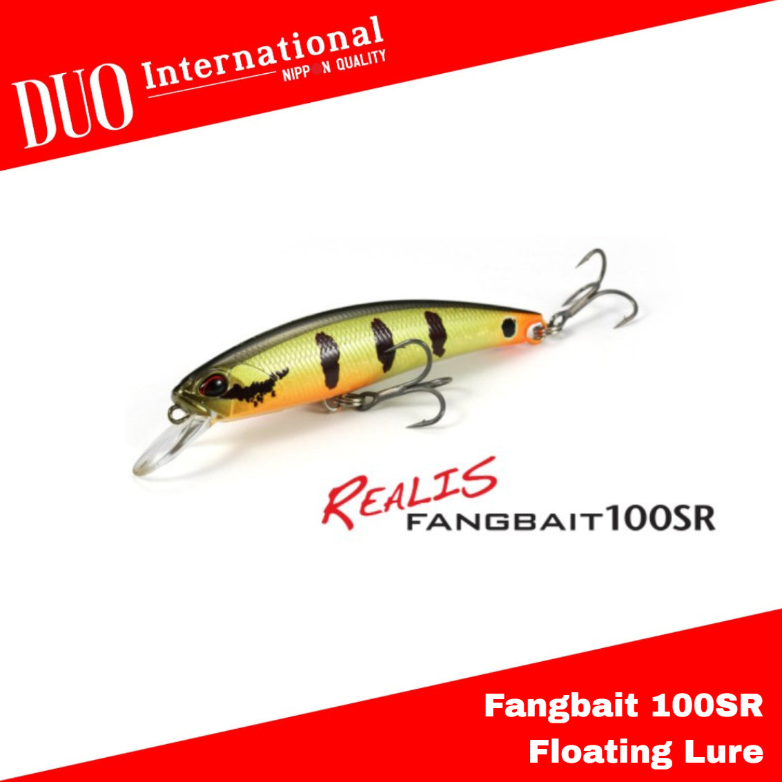 Duo Realis Fangbait 100SR Umpan Apung 100mm 15,7 gram
