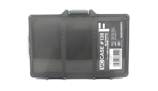 Daiichi 33242 MC Case 138F Gratis 146 x 103 x 25 mm Hitam 2420