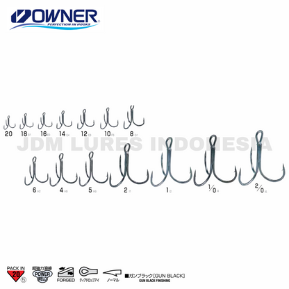 Pemilik ST-36 BC Treble Hook