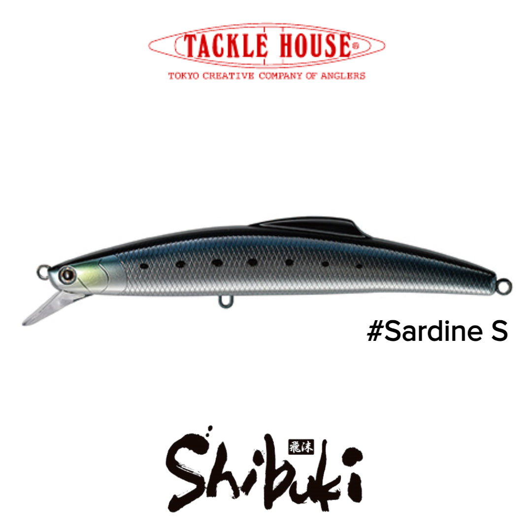 Rumah Pancing Shibuki V186ms Ikan Kecil Tenggelam 186mm 80gr