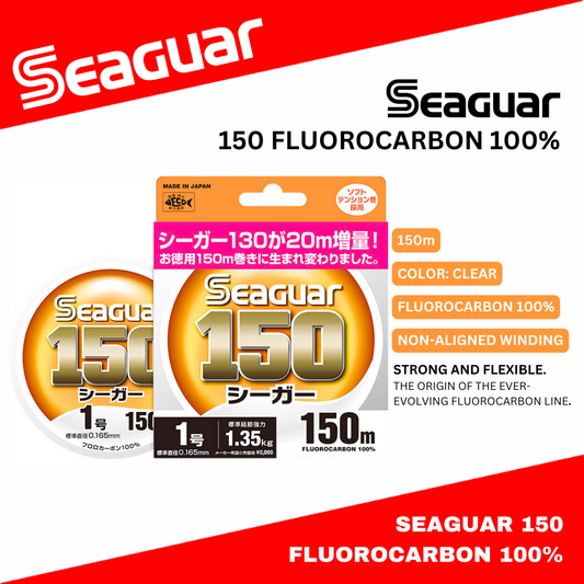 Tali Pengikat Fluorokarbon Seaguar 150 sepanjang 150m