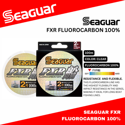 Tali Pengikat Fluorokarbon Seaguar FXR 100m