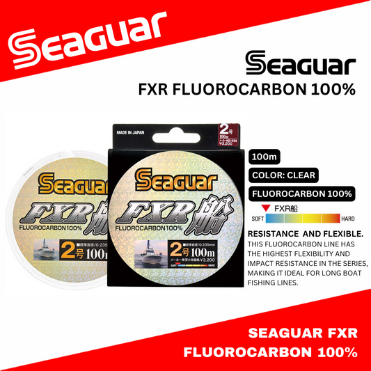 Tali Pengikat Fluorokarbon Seaguar FXR 100m