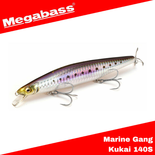 Umpan Tenggelam Megabass Marine Gang Kukai 140S 27g 140mm