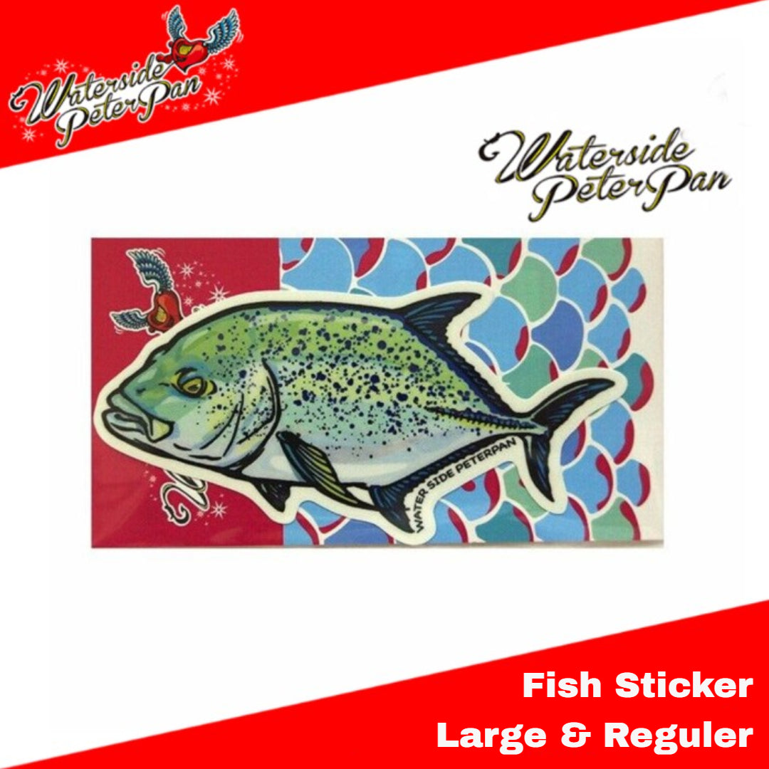 Waterside Peterpan Fish Sticker