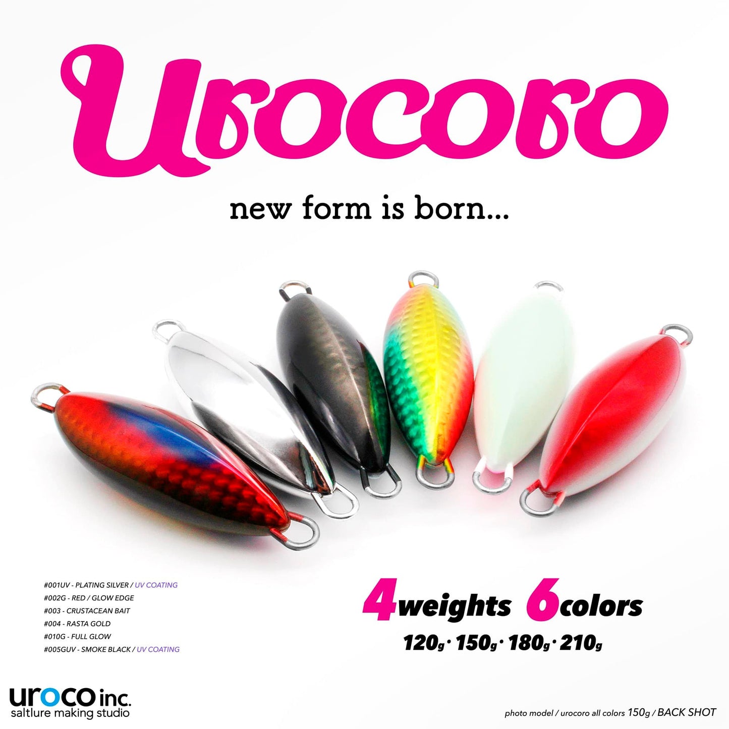 Uroco Jig Logam Asli Urocoro