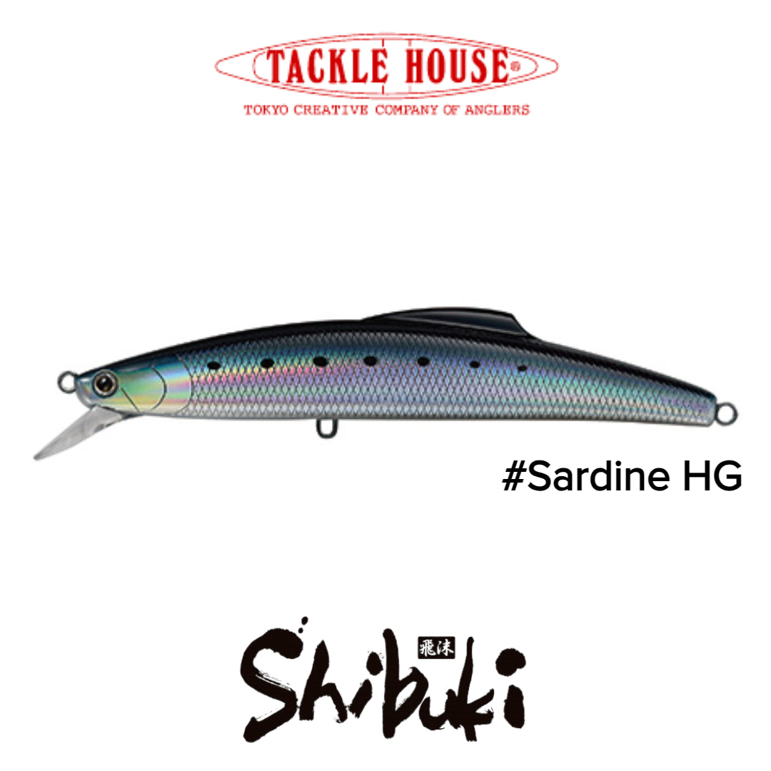 Rumah Pancing Shibuki V186ms Ikan Kecil Tenggelam 186mm 80gr