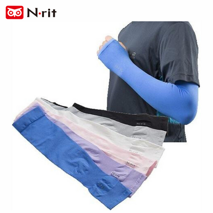 N-Rit Tube Nine Coolet Arm Sleeves UV Protection Fingerless Glove
