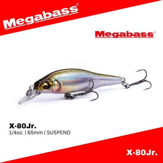 Megabass X-80Jr Suspend Minnow 7g 65mm