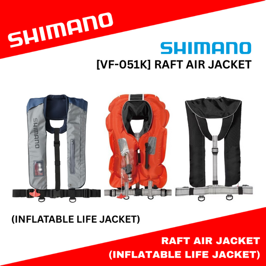 Shimano VF-051K Raft Air Jacket (Inflatable Life Jacket)