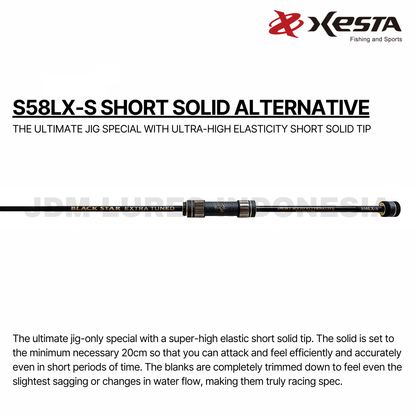 Xesta Black Star Extra Tuned S58LX-S Short Solid Alternative