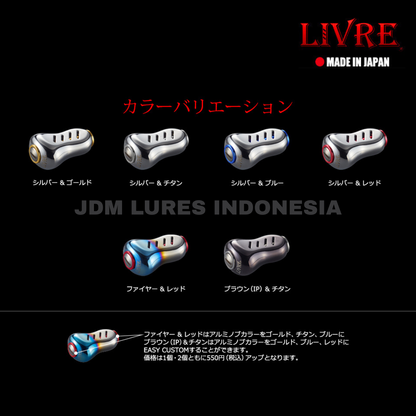 Livre Knob Reel Custom - Fino Plus