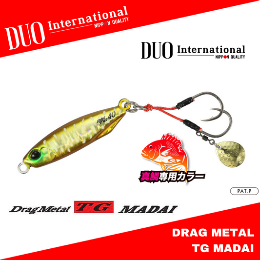 Duo Drag Metal Tungsten TG Madai Red Seabream