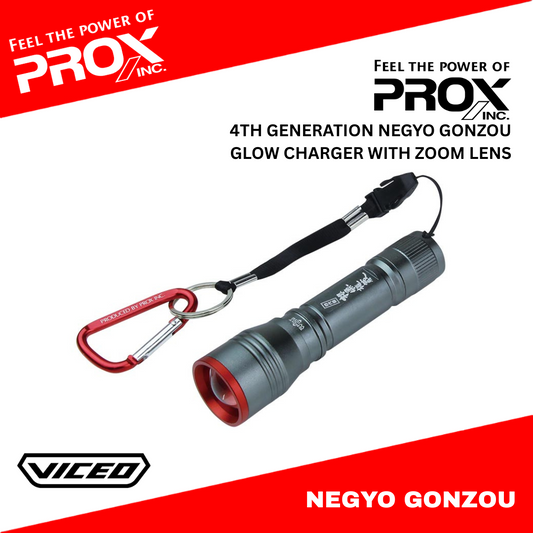 Prox 4th Generation Negyo Gonzou Glow Charger with Zoom Lens