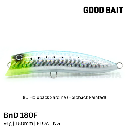 Good Bait BnD 180F Floating Diving Pencil 91g 180mm
