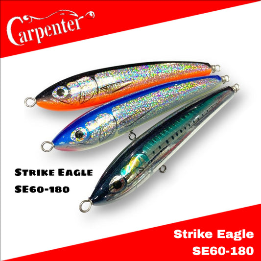 Umpan Stickbait Apung Carpenter Strike Eagle SE60-180
