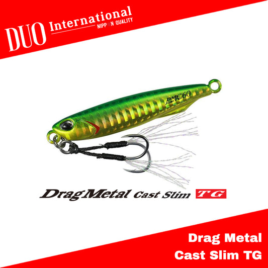 Duo Metal Jig Drag Metal Cast Slim TG Tungsten 40 Gram