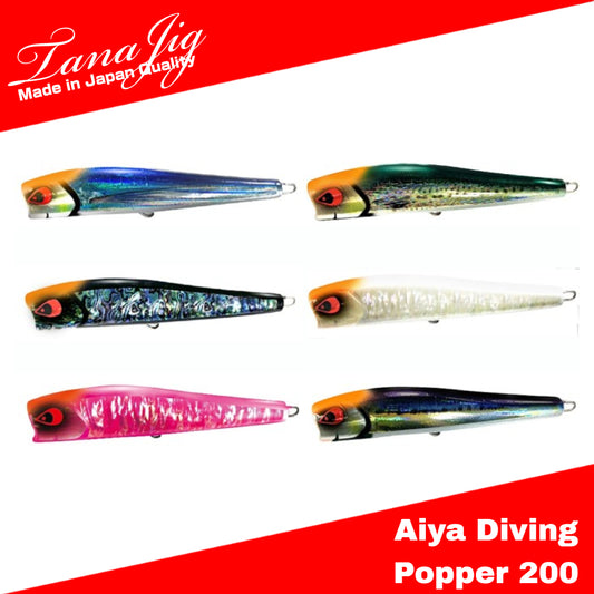 Tana Jig Aiya Diving Popper 200 110 grams
