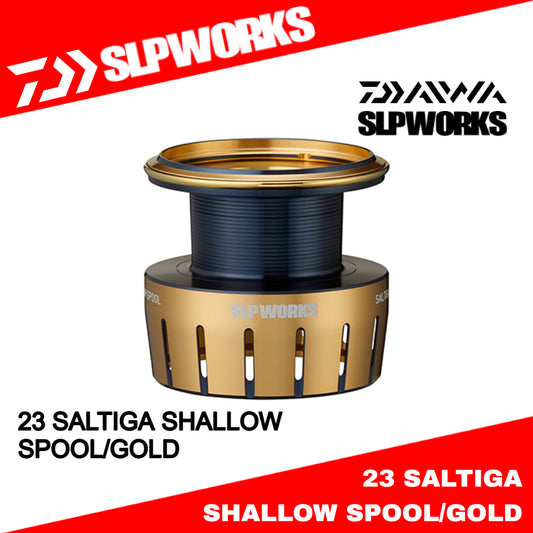 Suku Cadang Reel Daiwa SLP Works Saltiga 23 Shallow Spool - Emas
