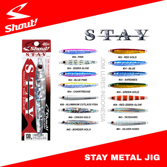 Shout 113-SY Stay Metal Jig 100 Gram