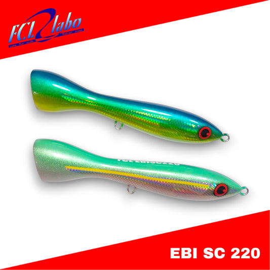 FCL Labo EBI SC 220 Floating Popper 102g 220mm