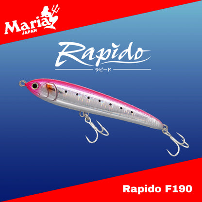 Umpan Pancing Apung Maria Rapido F190 Pencil Stickbait 190mm 65g
