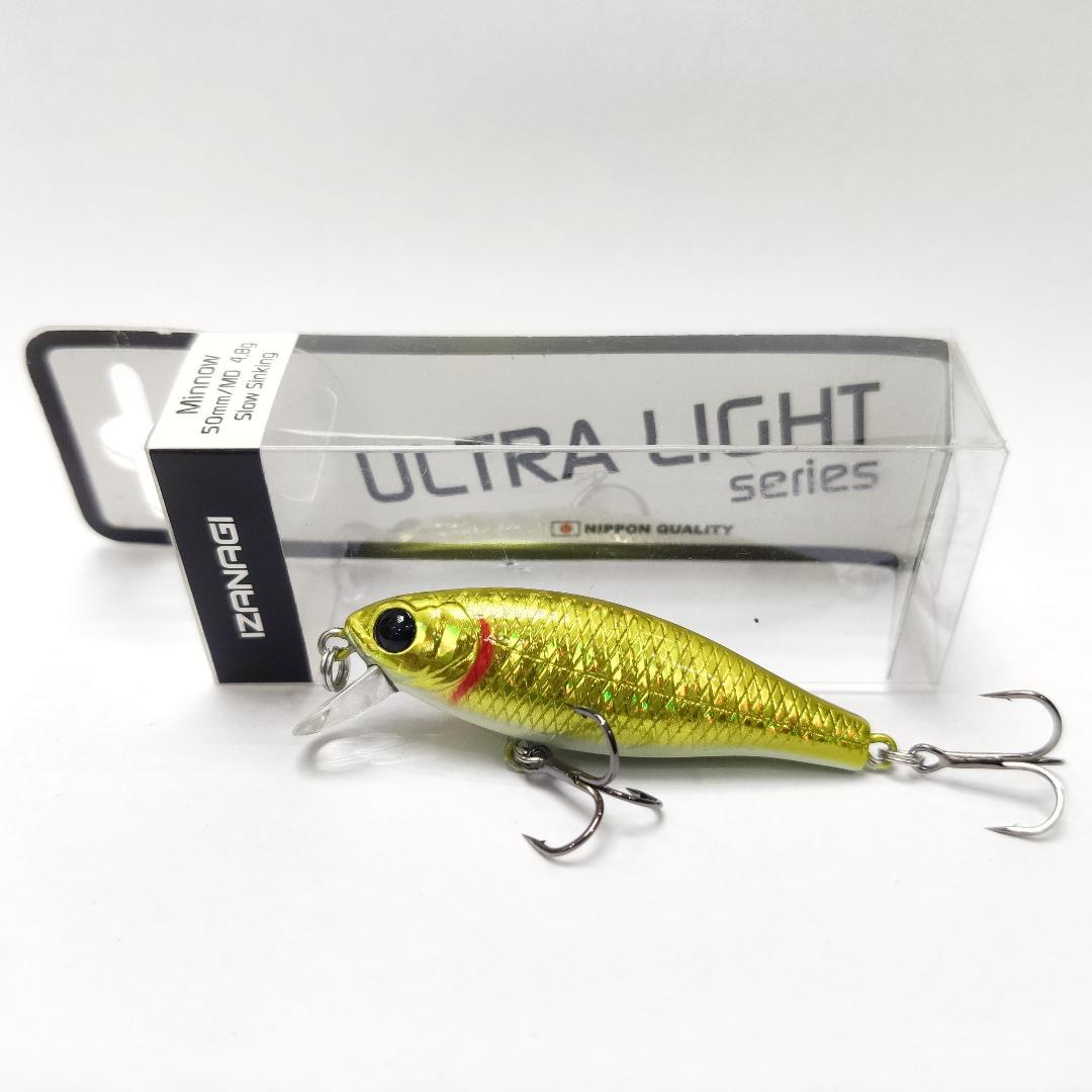 Tomigo Izanagi Minnow 50 mm 4.8 gram Lemon Glow