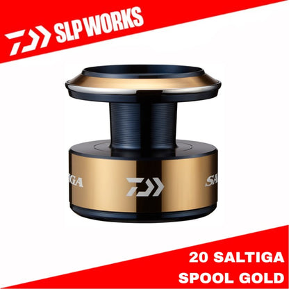 Daiwa SLP Works 20 Saltiga 8000 Spool Gold