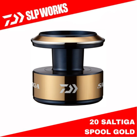 Daiwa SLP Works 20 Saltiga 8000 Spool Gold