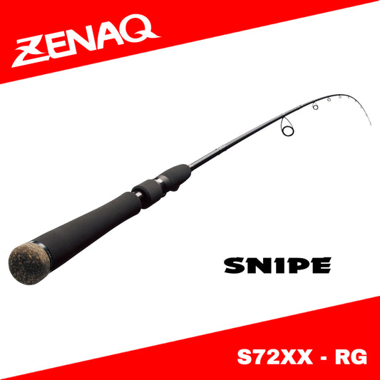 Zenaq Spinning Rod Snipe S72XX - RG