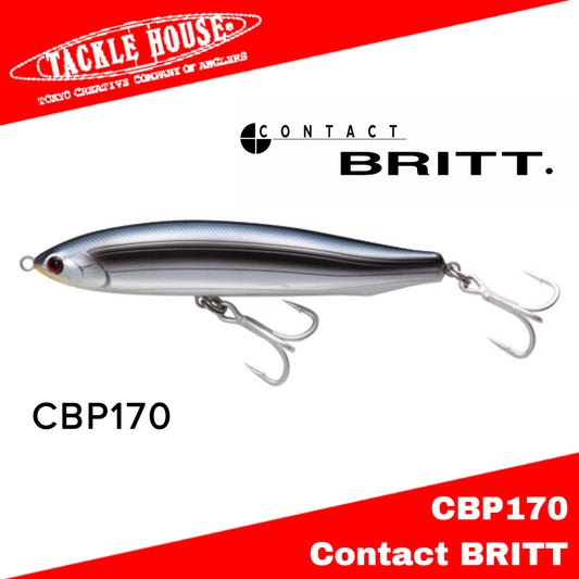 Umpan Pancing Tenggelam Contact Britt CBP170 dari Tackle House 76g 170mm