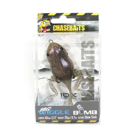 ChaseBaits SoftLure WiggleBomb 60mm 20 gram SinkingLure5496