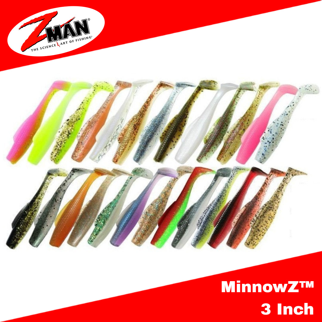 Umpan Pancing Zman Soft Lure MinnowZ 3 Inch Color 01