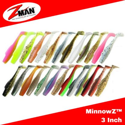 Umpan Pancing Zman Soft Lure MinnowZ 3 Inch Color 01