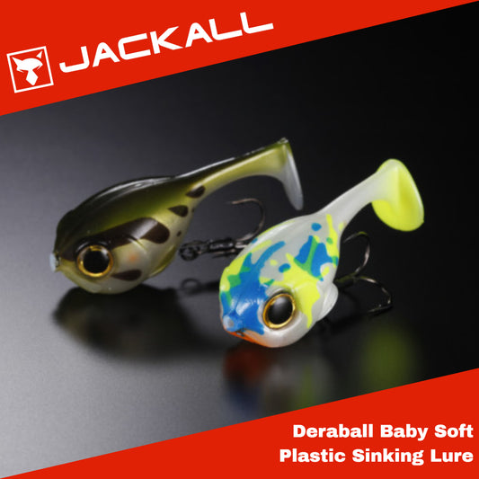 Jackall Deraball Baby Soft Plastic Sinking Lure 11gr 60mm