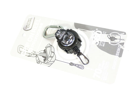 Daiichi 32151 Klip pada Reel Micro Case Carabiner (Hitam)