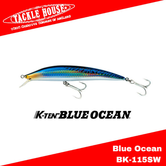 Umpan Pancing K-Ten Blue Ocean BK-115SW Tenggelam 115mm 35gr