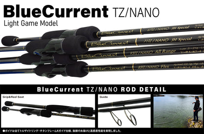 Yamaga Blanks Spinning Rod Blue Current 73 Plug Seamless TZ/NANO
