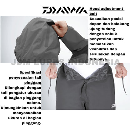 Jas Hujan Daiwa DR-3824 Rain Max