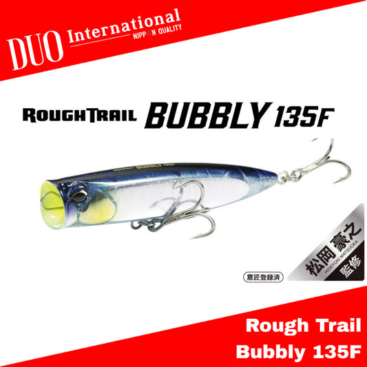 Umpan Pancing Duo Rough Trail Bubbly 135F Floating Popper 40g 135mm