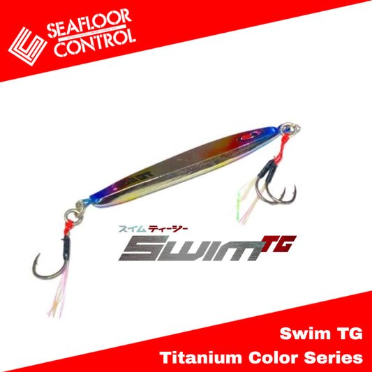 Umpan Pancing Seafloor Control Swim TG Titanium Color
