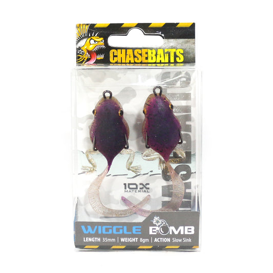 Umpan Lunak ChaseBaits Wiggle Bomb 35mm 8 gram SinkingLure Deep 4055